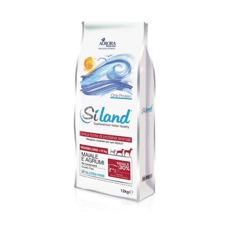 Siland Superpremium Adult Medium & Large con Maiale e Agrumi - 12KG