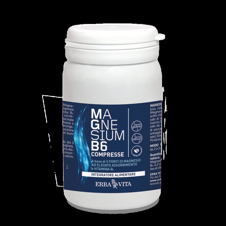 Magnesium B6 Erba VIta 60 Compresse Magnesium B6 Erba VIta 60 Compresse