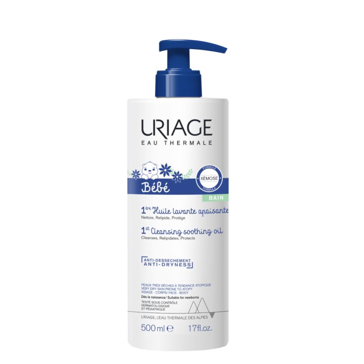B&eacute;b&eacute; Olio Detergente Lenitivo Uriage 500ml