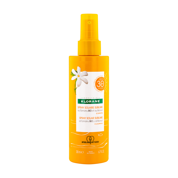 Polysianes Spray Solare Sublime Spf30 Klorane 200ml