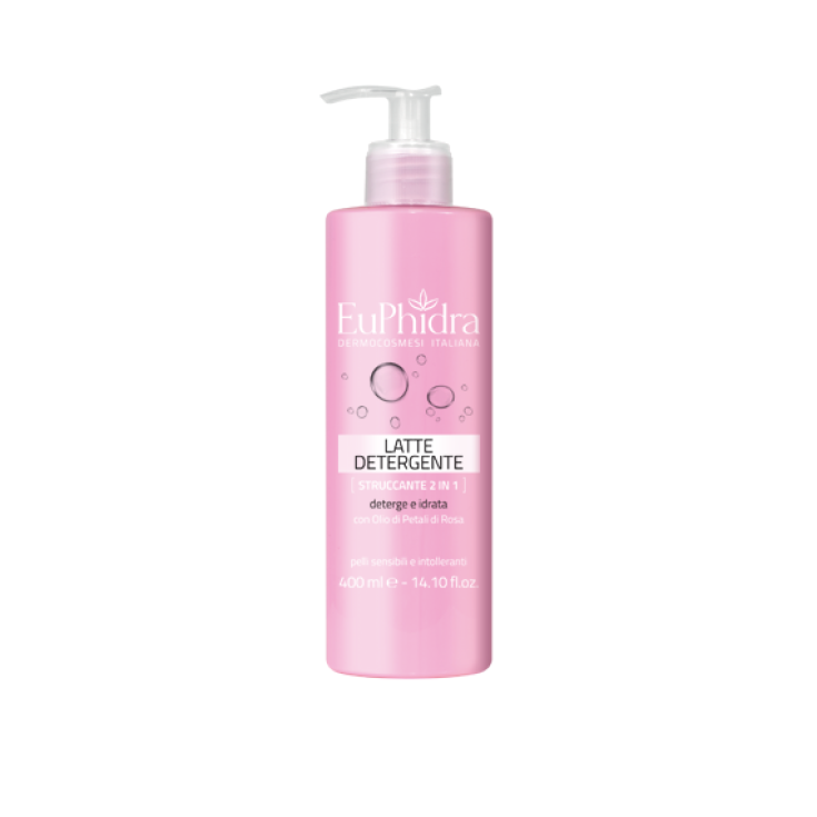 Latte Detergente Struccante 2 In 1 Euphidra 400ml