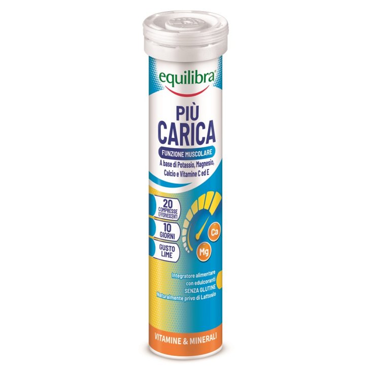 Pi&ugrave; Carica Equilibra 20 Compresse Effervescenti