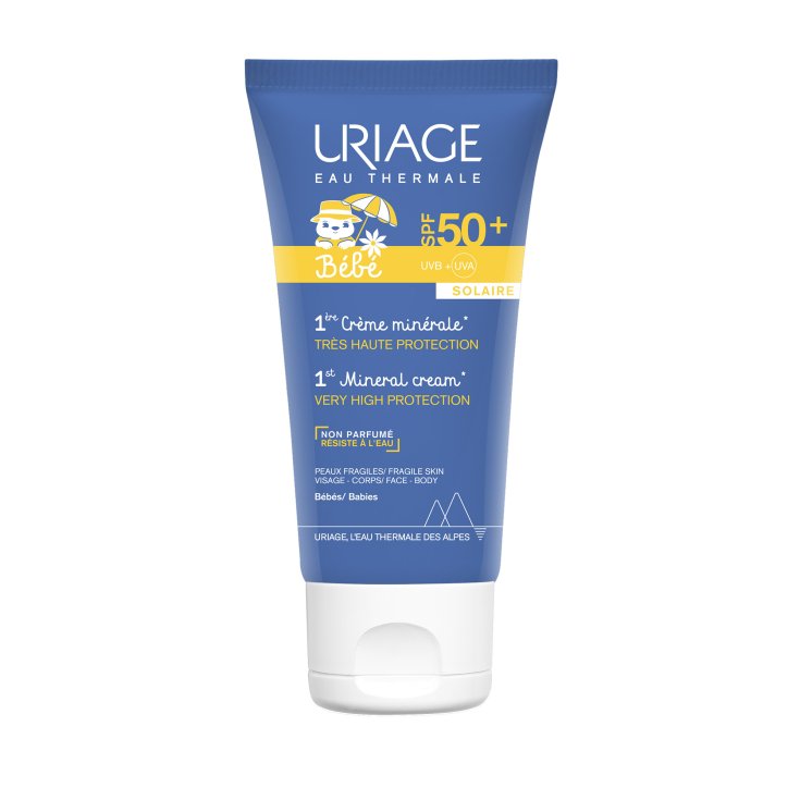 B&eacute;b&eacute; 1Er Cr&egrave;me Min&eacute;rale Spf50+ Uriage 50ml