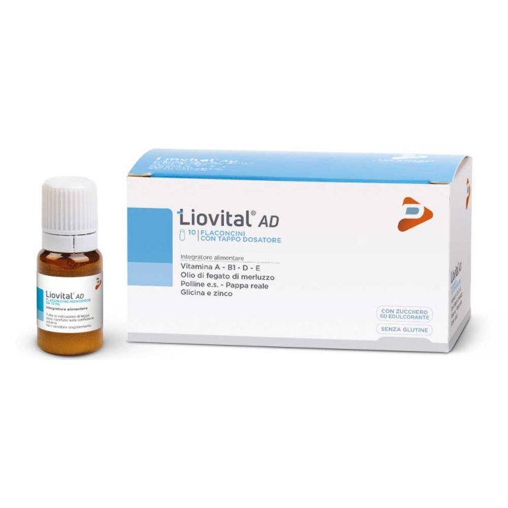 Liovital&reg; AD Pharma Line 10 Flaconcini da 10ml
