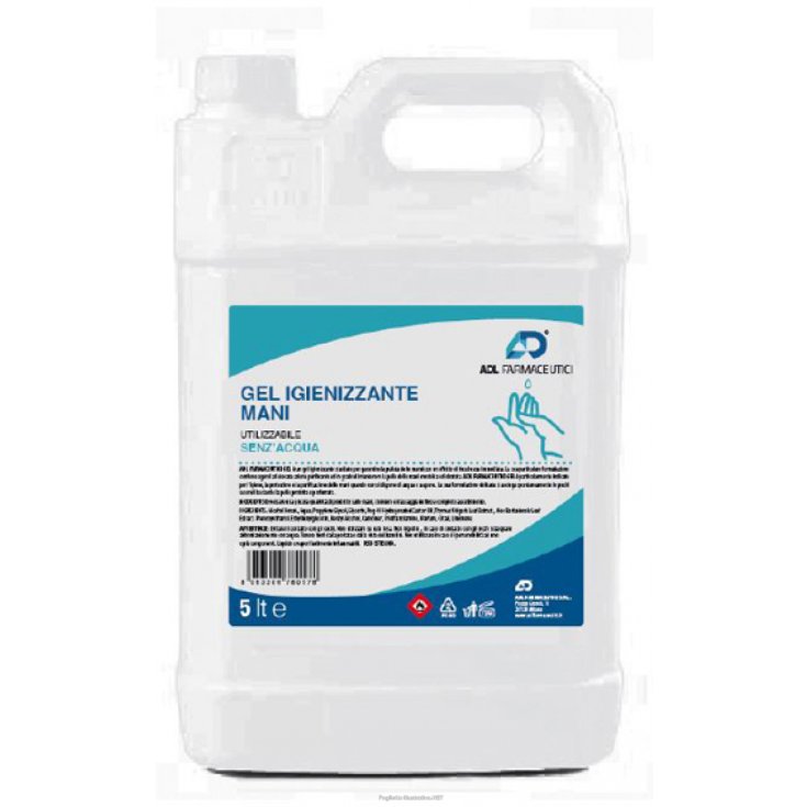 Gel Igienizzante Mani ADL Farmaceutici&reg; 5lt