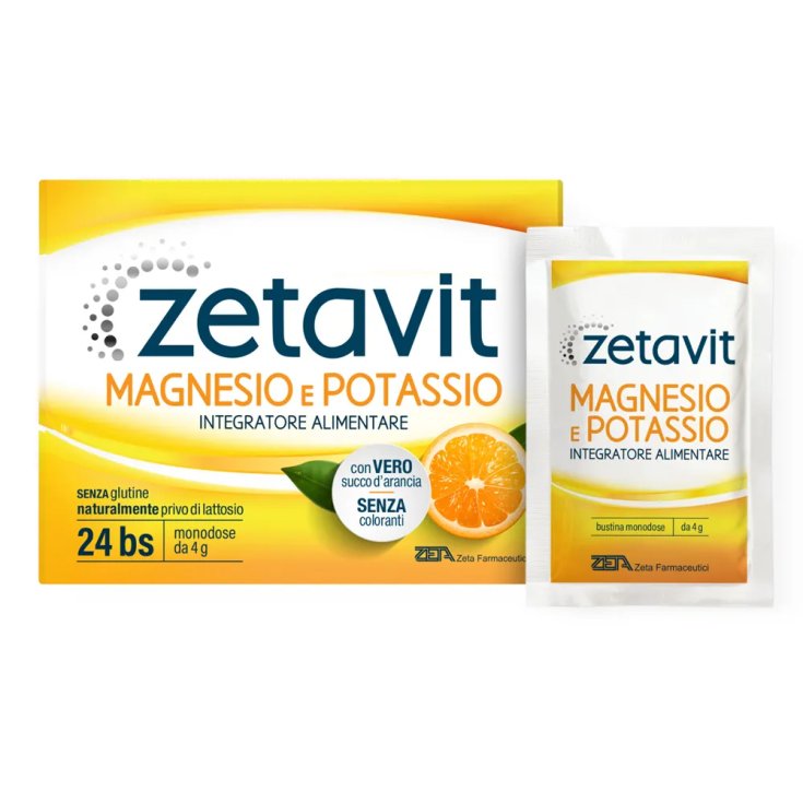 Zetavit Magnesio Potassio Zeta 24 Bustine