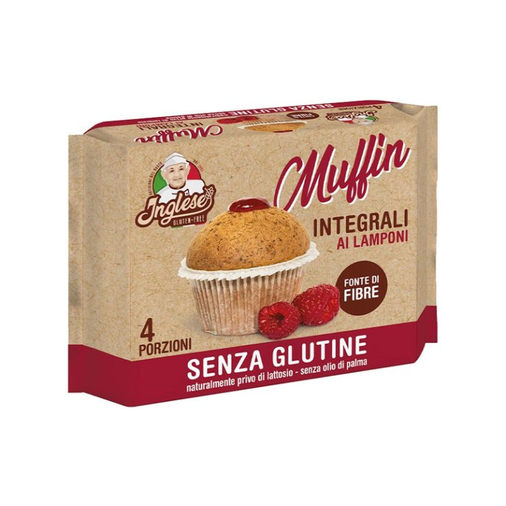 Muffin Integrali Al Lampone Inglese 160g