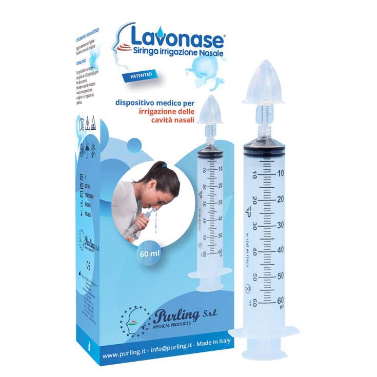 Lavonase Siringa Irrigazione Nasale Purling 60ml