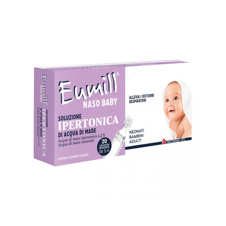 Eumill Naso Baby Soluzione Ipertonica 20 Flaconcini