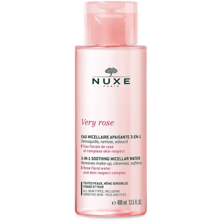Acqua Micellare Lenitiva 3 In 1 Very Rose Nuxe 400ml