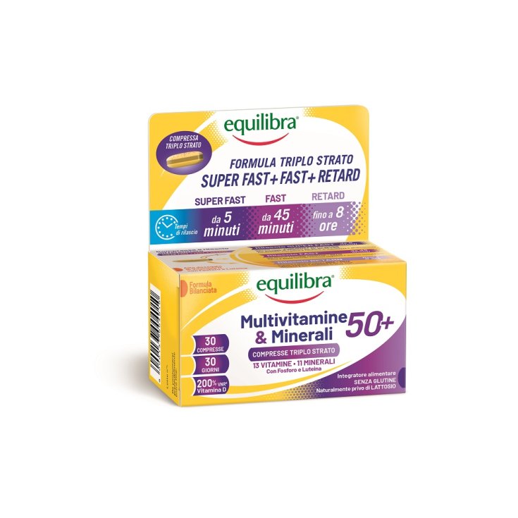 Multivitamine & Minerali 50+ Equilibra 30 Compresse