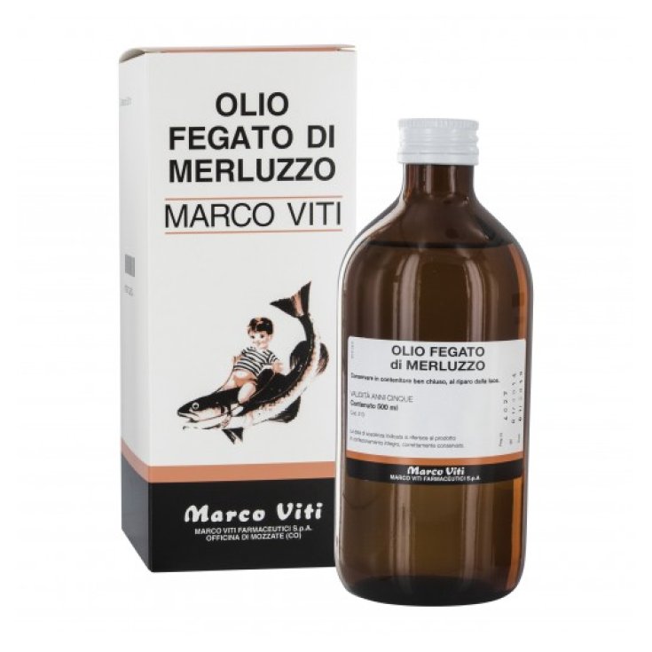 Olio di Fegato di Merluzzo Marco Viti 500ml