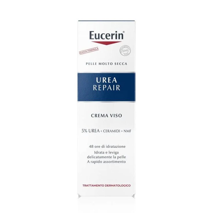 UreaRepair Crema Viso Levigante 5% Urea Eucerin 50ml