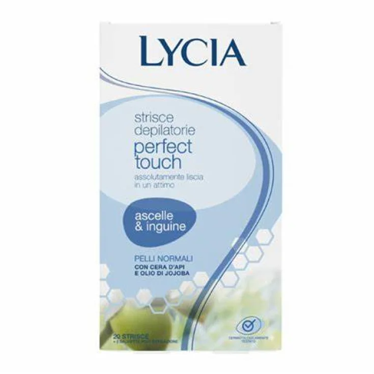 Strisce Depilatorie Ascelle & Inguine Perfect Touch Lycia 20 Pezzi