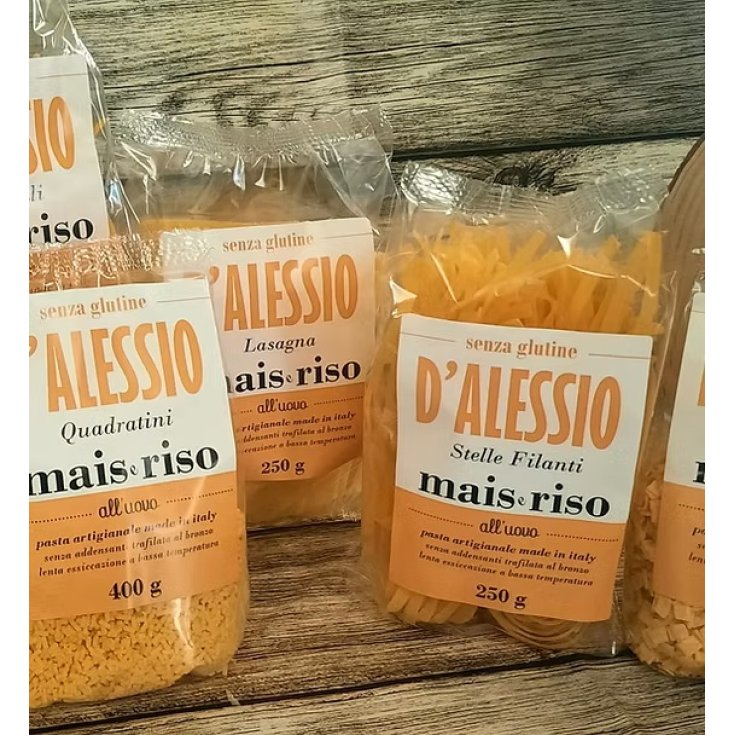 Calamarata Mais e Riso D'Alessio 400g