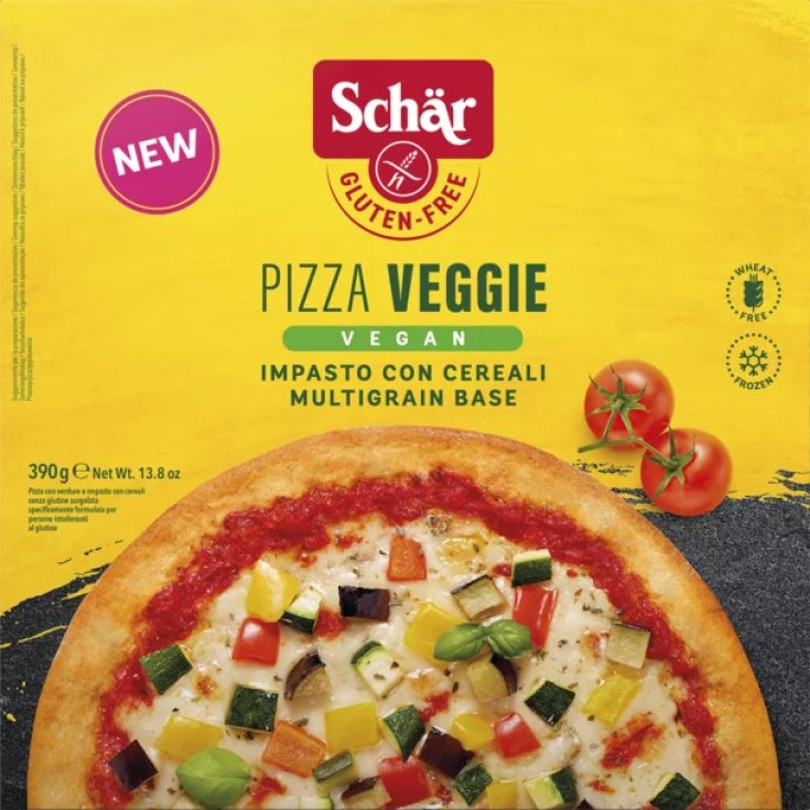 Pizza&nbsp;Veggie&nbsp;Surgelato Sch&auml;r 390g