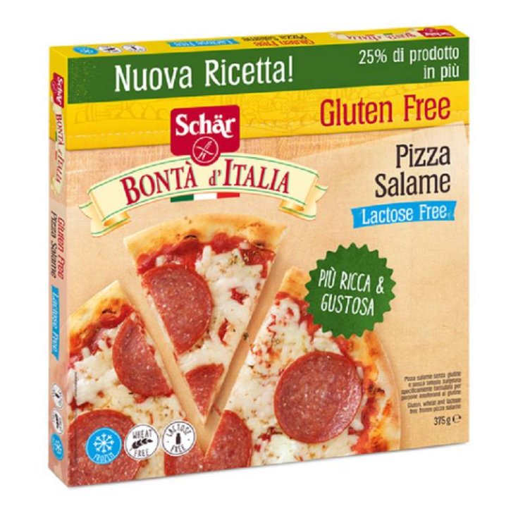 Pizza Salame Bont&agrave; d'Italia Surgelato Schar 375g