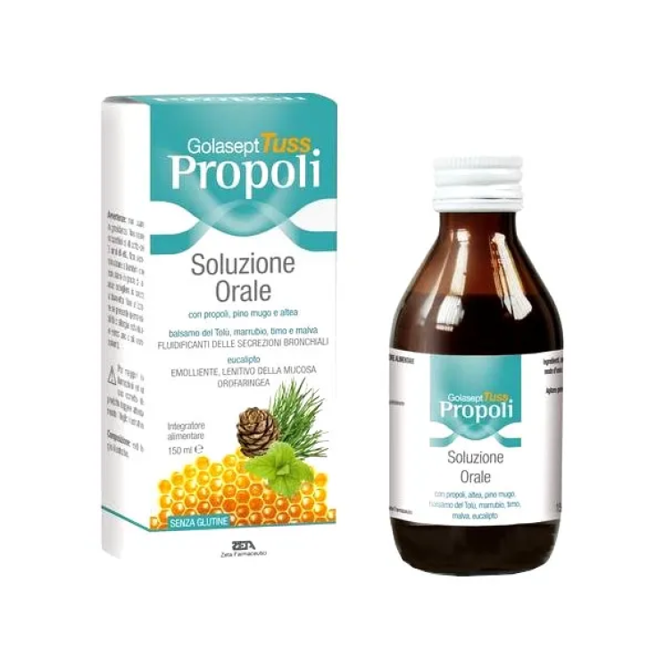 Golasept Tuss&nbsp;Propoli Soluzione Orale Adulti ZETA 150ml