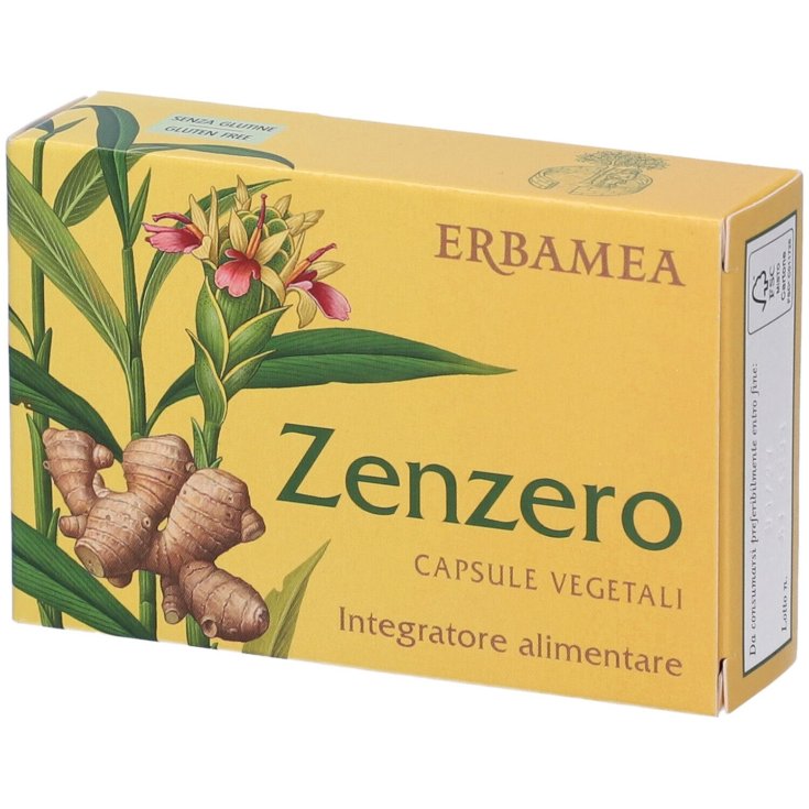 Zenzero Erbamea 24 Capsule Vegetali
