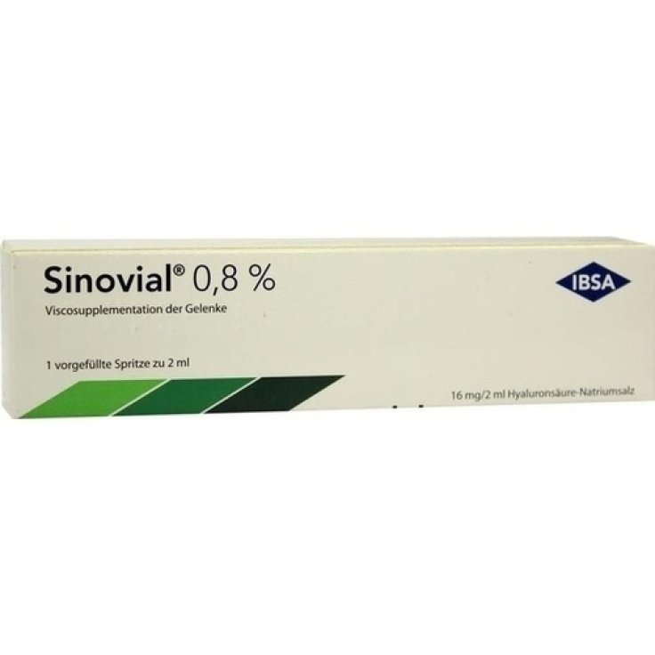 Sinovial 0,8% 16 mg/2 ml IBSA 2ml