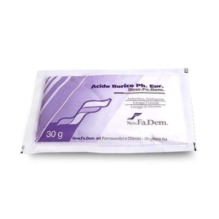 Acido Borico Ph. Eur. Polvere New.Fa.Dem. 30g