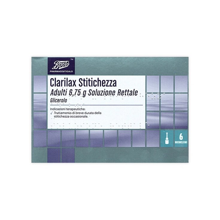 Clarilax Stitichezza Adulti Almus 6 Microclismi