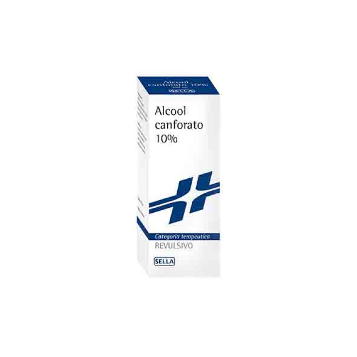 Alcol Canforato 10% Sella 100g