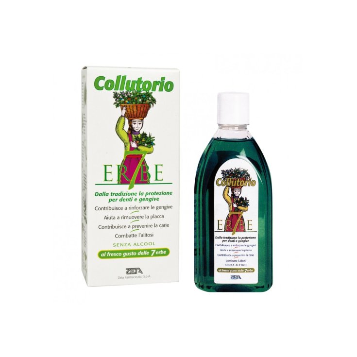 7 Erbe Collutorio Zeta Farmaceutici 500ml