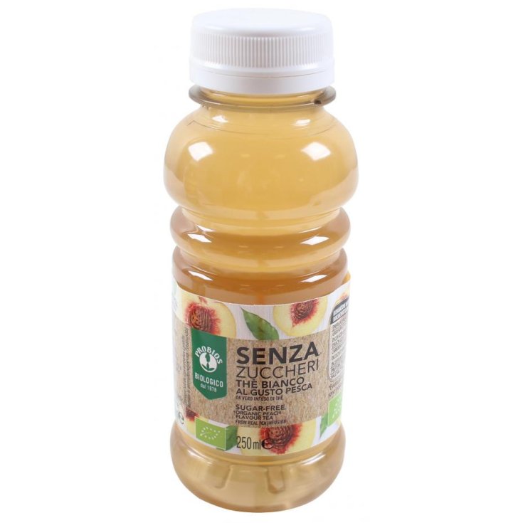 Senza Zuccheri Th&egrave; Bianco Alla Pesca Probios 250ml