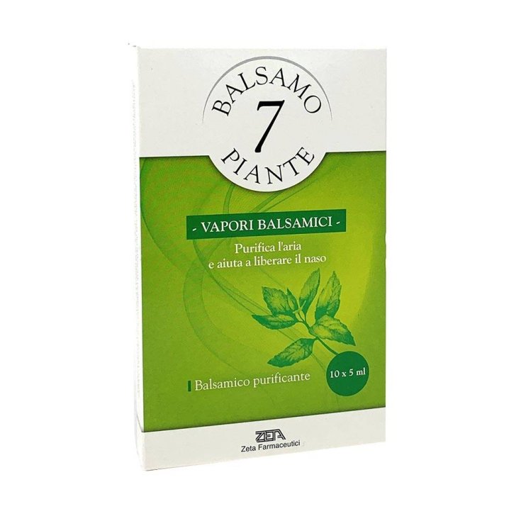 Balsamo 7 Piante Vapori Balsamici Zeta Farmaceutici 10x5ml
