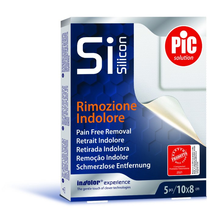 SI Silicon Cerotto Siliconico 10x8cm PIC 5 Pezzi