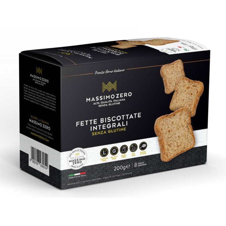 Fette Biscottate Integrali Massimo Zero 200g