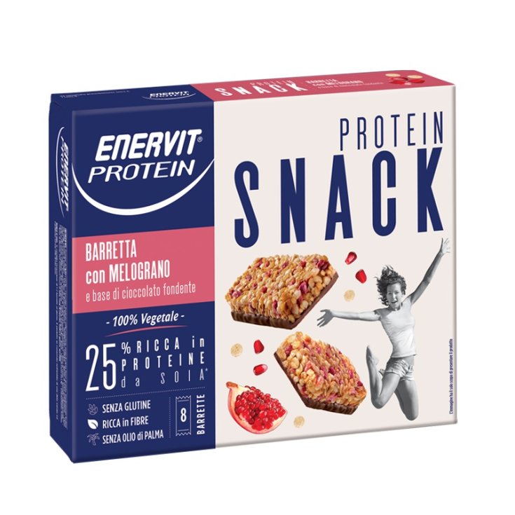 Protein Snack Barretta Melograno Enervit Protein 8 Barrette