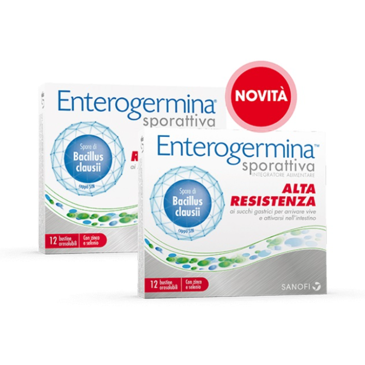 Enterogermina Sporattiva Sanofi 12+12 Bustine