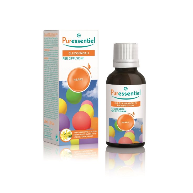 Oli Essenziali Per Diffusione Happy Puressentiel 30ml