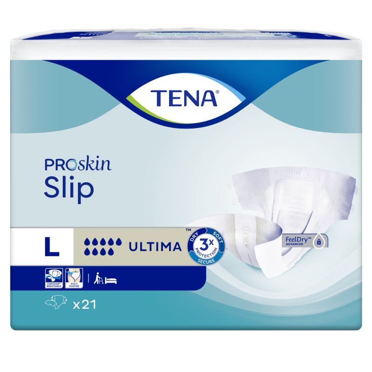 ProSkin Slip Ultima TENA&reg; Taglia L 21 Pezzi