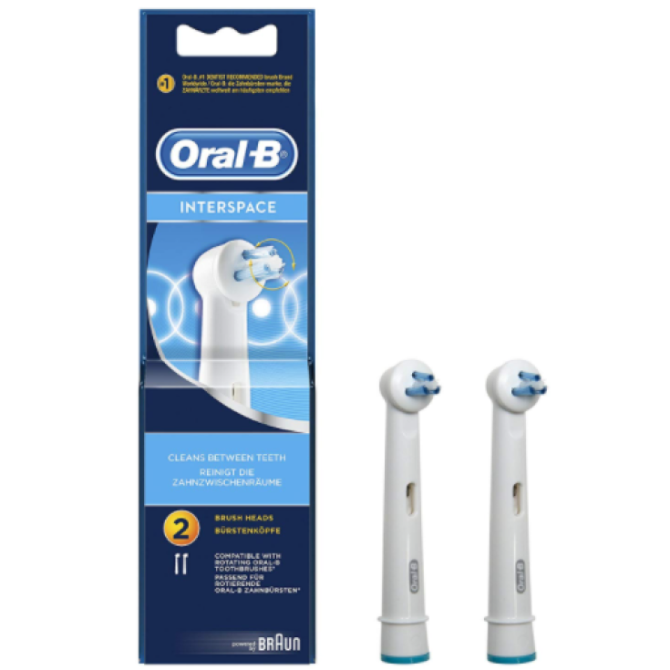 Oral-B&reg; Interspace&nbsp;Testine Di Ricambio 2 Pezzi