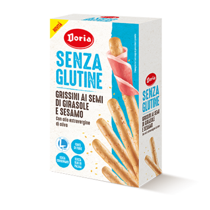 Grissini ai Semi di Girasole e&nbsp;Sesamo Doria 100g