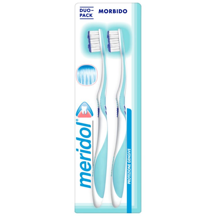 Meridol&reg; Spazzolino Morbido Duo-Pack 2 Pezzi