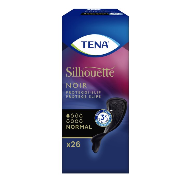 Silhouette Noir Normal Tena 26 Salva-Slip