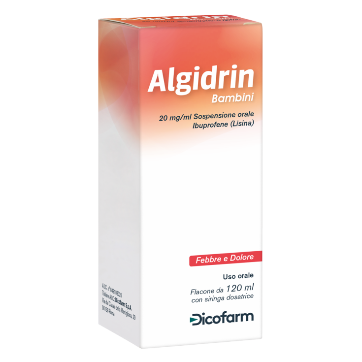 Algidrin Bambini Dicofarm Sciroppo 120ml