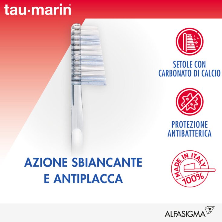 Tau Marin&reg; Spazzolino Professional White Setole Medie