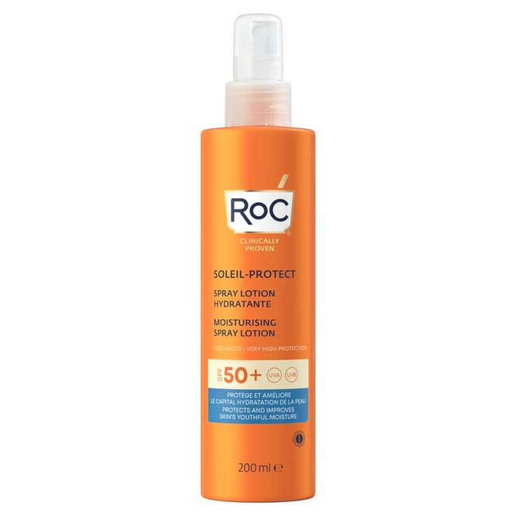 Soleil Protect Lozione Spray Solare Corpo SPF 50+ Idratante RoC&reg; 200ml