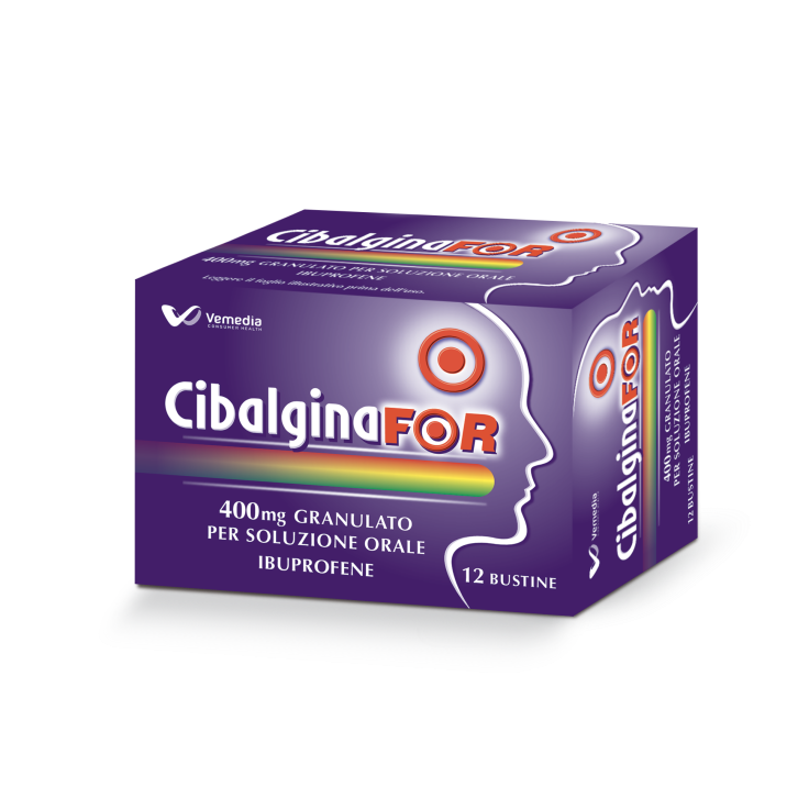 CibalginaFOR&nbsp;Ibuprofene 400mg Granulato 12 Bustine