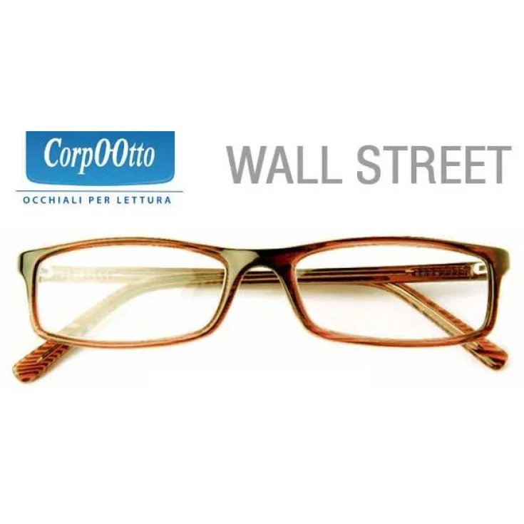 Wall Street Occhiali da Lettura Honey +1,00 CorpO-Otto