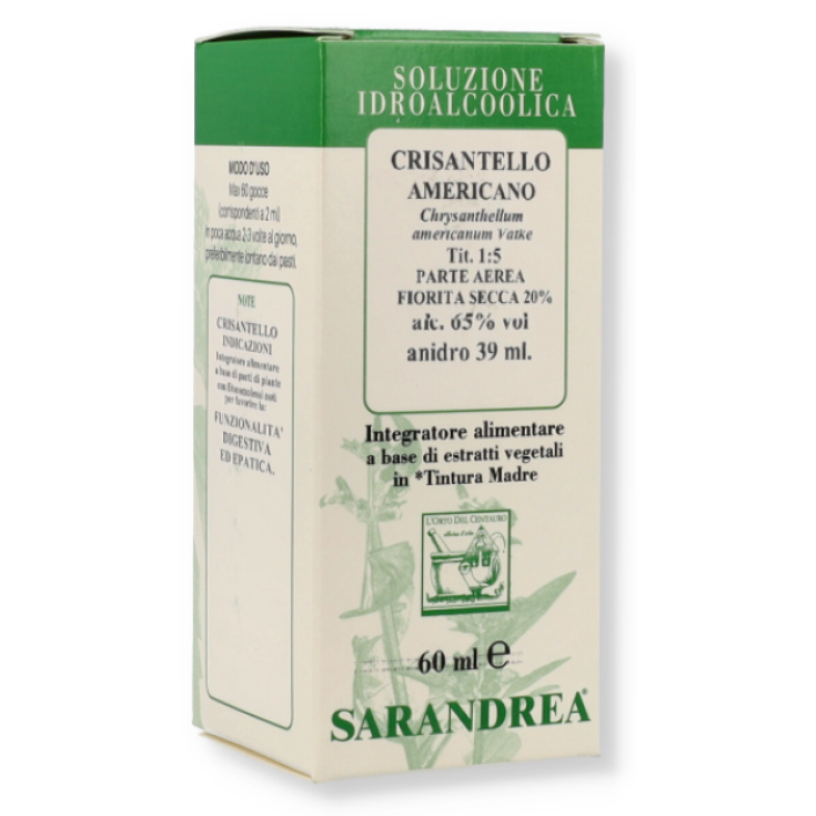 Crisantello Americano Gocce Sarandrea 60ml
