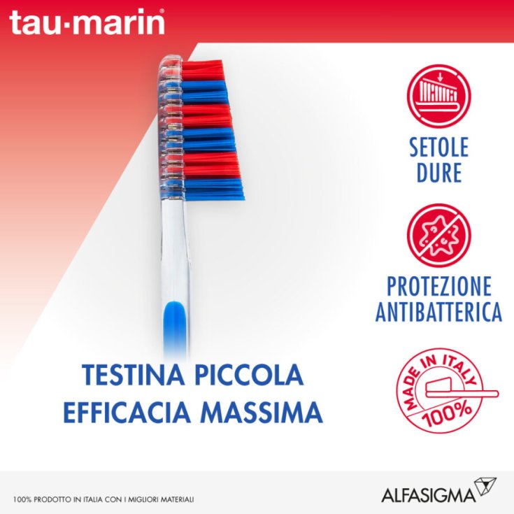 Tau Marin&reg; Spazzolino Professional 27 Duro Antibatterico