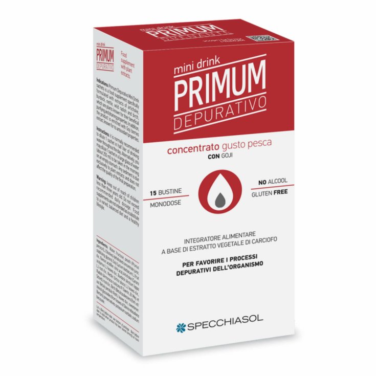Primum Depurativo Gusto Pesca Specchiasol 15 Bustine