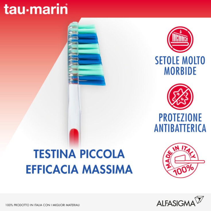 Tau Marin&reg; Spazzolino Professional 27 Setole Molto Morbide
