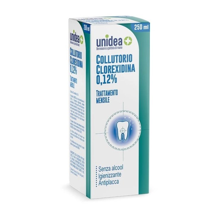 Colluttorio Clorexidina 0,12% Unidea 250ml